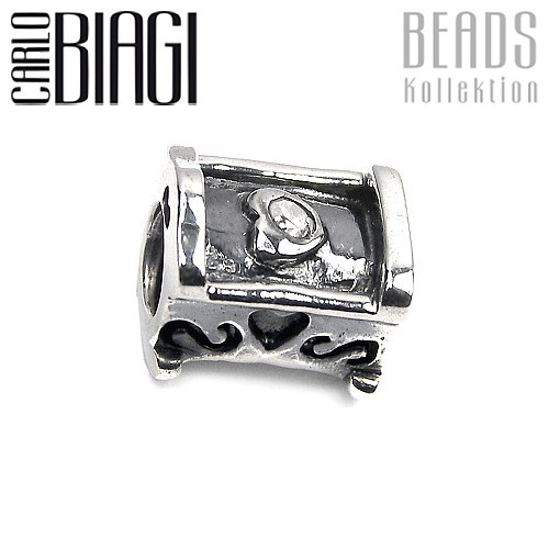 Carlo Biagi Zirkoniabead Wiege European Beads BBSCZ16C