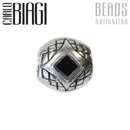 Carlo Biagi Bead Perlmutt 925 Silber European Beads BBST01