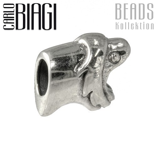 Carlo Biagi Bead Löwe 925 Silber European Beads BBSZL08