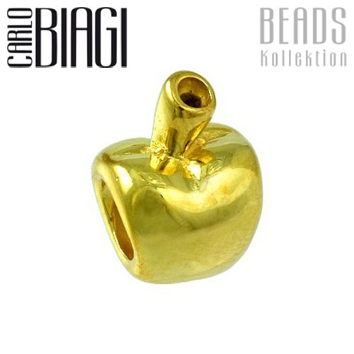 Carlo Biagi Bead Apfel 925 Silber European Beads BGPS30