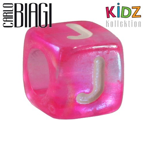 Carlo Biagi Kidz Bead Buchstabe J Beads für Armband KSPPLJ