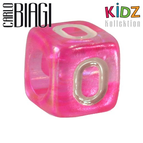 Carlo Biagi Kidz Bead Buchstabe O Beads für Armband KSPPLO