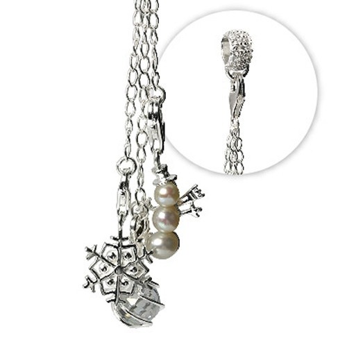 SilberDream Silber Charm Winter Geschenk Armband Anhänger FCA047