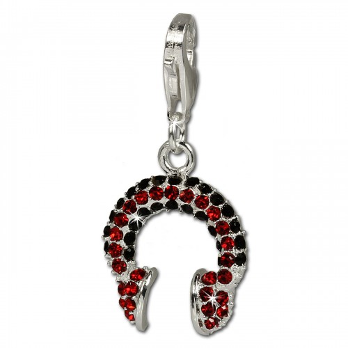 SilberDream Glitzer Charm Kopfhörer Swarovski Elements shiny GSC211