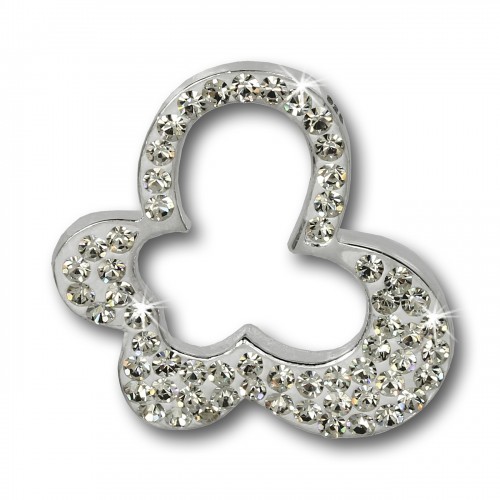 SilberDream Glitzer Anhänger Schmetterling Swarovski Elements GSH204W