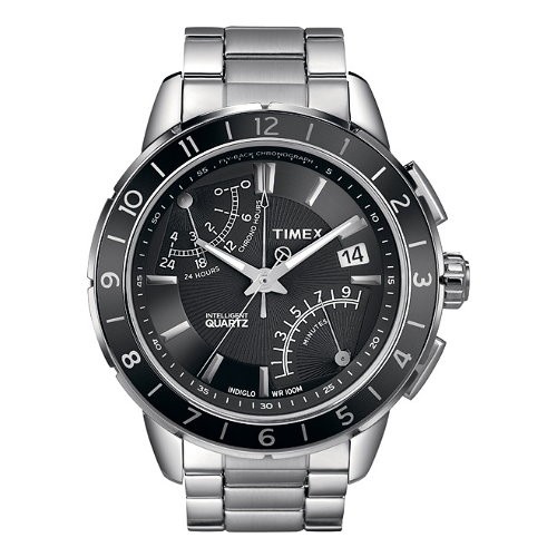 TIMEX Uhr schwarz Herrenuhr TIMEX IQ Uhren Kollektion UT2N498