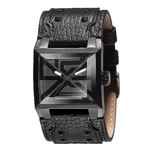 Bruno Banani Herren Uhr schwarz Pagona Uhren Kollektion UBR20931