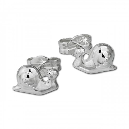 SilberDream Ohrringe Schnecke 925er Silber Ohrstecker SDO557