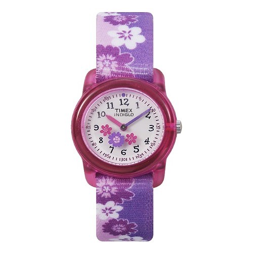 TIMEX Uhr pink Blume Kinderuhr TIMEX Kids Uhren Kollektion UT7B011