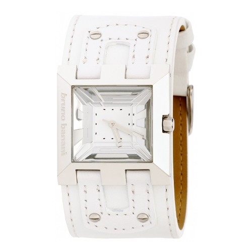 Bruno Banani Herrenuhr weiss XT Square Gents Uhren Kollektion UBR20760