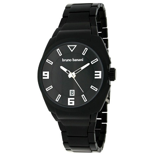 Bruno Banani Herren Uhr schwarz Puya Metallband Kollektion UBR21122