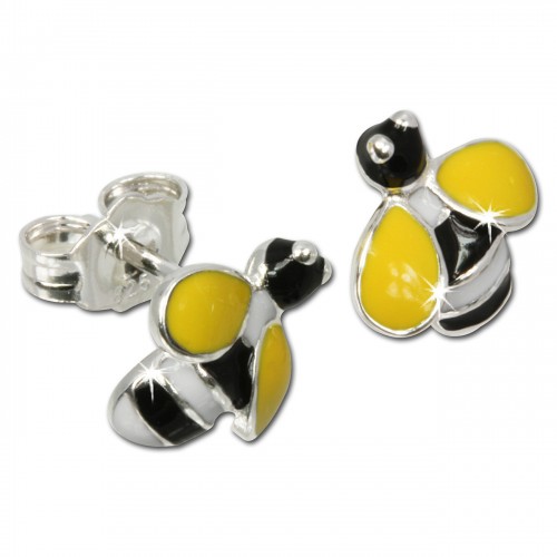 Kinder Ohrring Biene 925er Ohrstecker Kinderschmuck TW SDO603Y