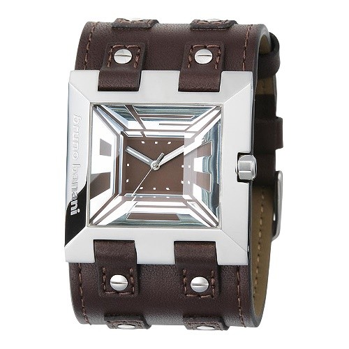 Bruno Banani Herren Uhr dunkelbraun Pyramide Neith Kollektion UBR20925