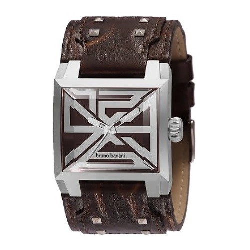 Bruno Banani Herren Uhr dunkelbraun Pagona Uhren Kollektion UBR20929