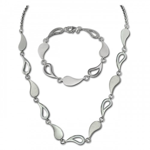 SilberDream Schmuck Set Trne Collier Armband 925 Silber SDS415