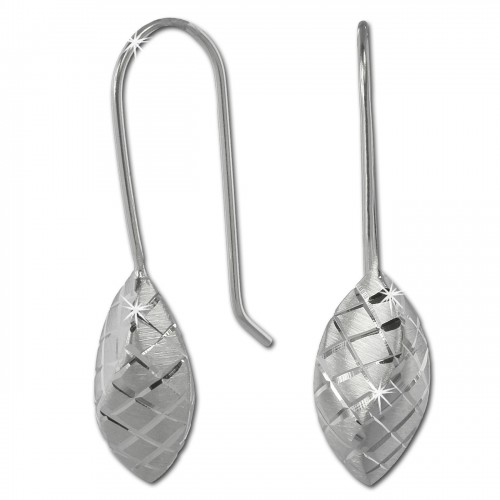 SilberDream Ohrhnger Tropfen Schliff 925 Silber Damen Ohrring SDO3430