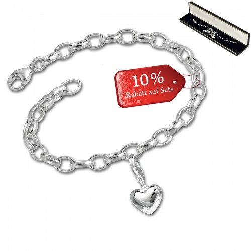 SilberDream Armband Fashion Charm Set ?berraschung 925 Anhänger FCA329