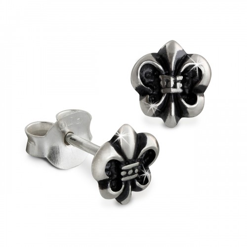 SilberDream Ohrstecker Barock 925er Silber Ohrring Unisex SDO8201J