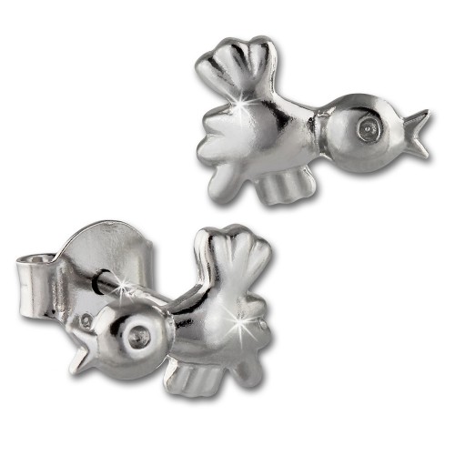 SilberDream Ohrstecker Vogel 925er Silber Kinder Ohrringe SDO409