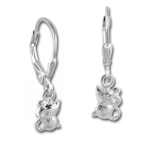 Kinder Ohrring Muschen 925er Silber Ohrhnger Kinderschmuck TW SDO585J