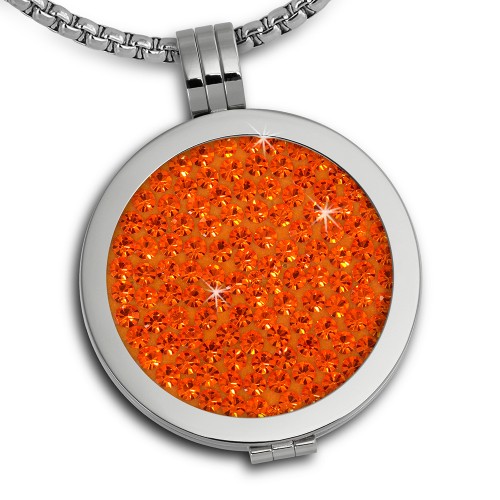 Coins-Anhänger-Set Edelstahl-Kettenanhänger mit Kette 80cm ESCS01O