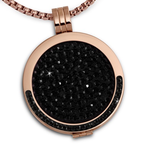 Coins-Anhänger-Set Edelstahl-Kettenanhänger mit Kette 80cm ESCS06S