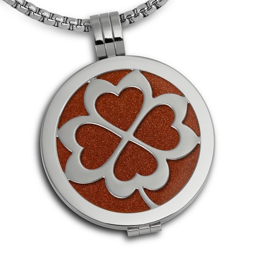 Coins-Anhänger-Set Edelstahl-Kettenanhänger mit Kette 80cm ESCS13E