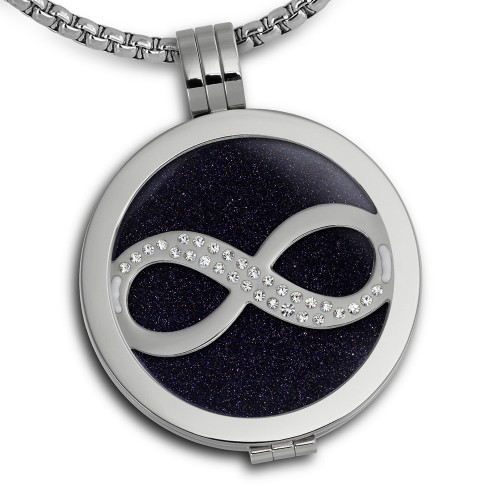Coins-Anhänger-Set Edelstahl-Kettenanhänger mit Kette 50cm ESCS15B