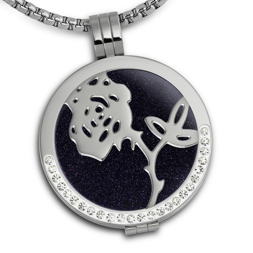 Coins-Anhänger-Set Edelstahl-Kettenanhänger mit Kette 50cm ESCS21B