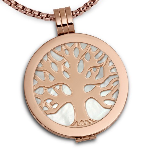 Coins-Anhänger-Set Edelstahl-Kettenanhänger mit Kette 80cm ESCS42W