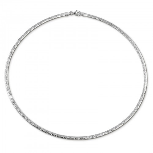 SilberDream Collier Kette Muster 925er Sterling Silber Damen 42cm SDK22942J