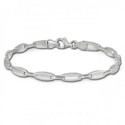 SilberDream Armband Style mattglnzend 925 Sterling Silber 19cm SDA429