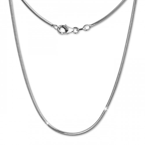 SilberDream Schlangenkette 925 Silber Halskette 50cm Kette SDK20150